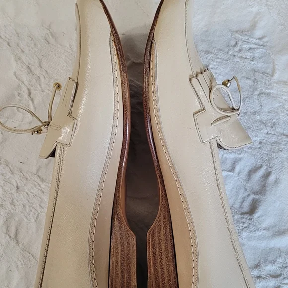 VINTAGE  St John's Lesther Loafers - Picture 7 of 7